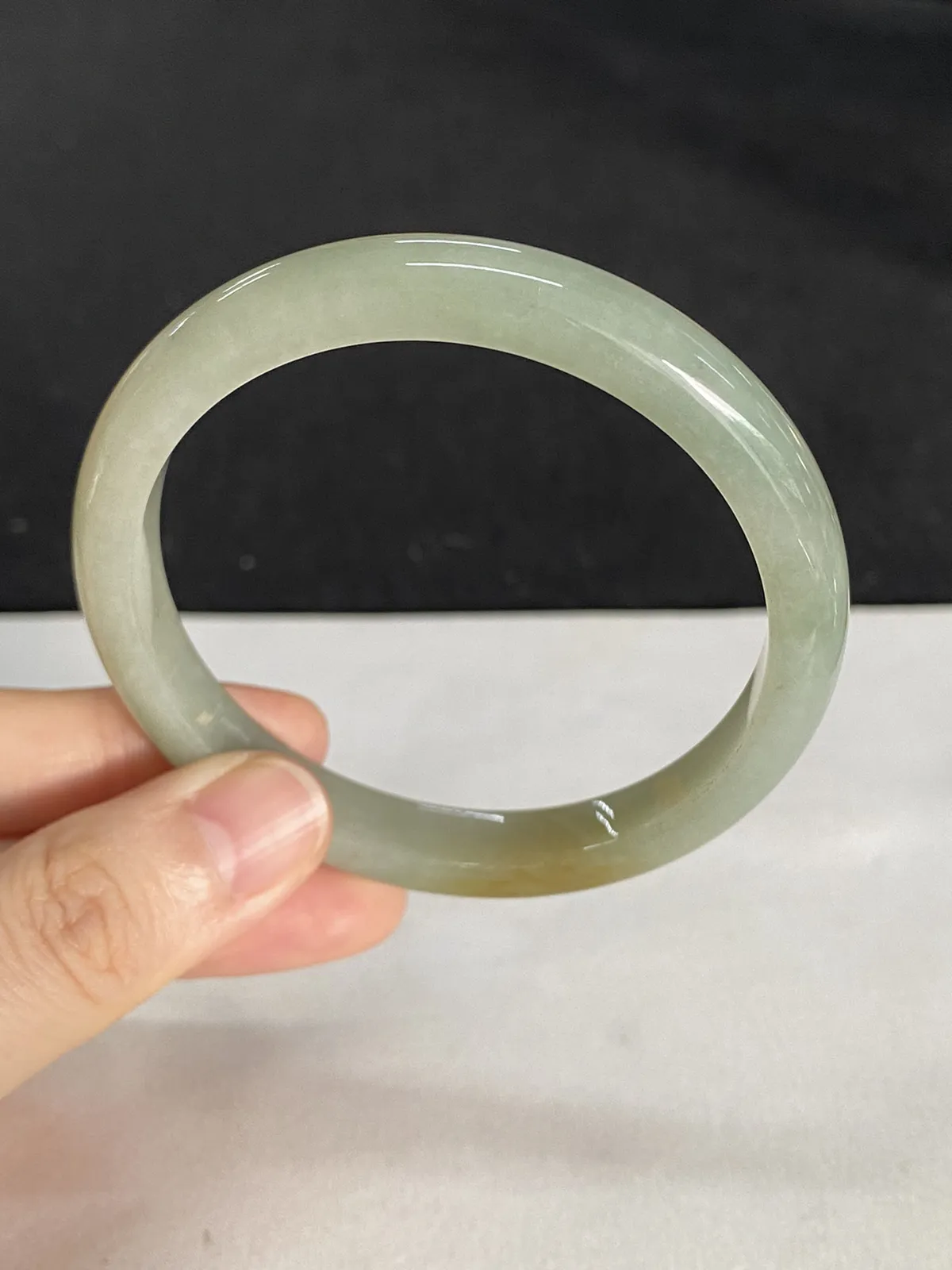 正圈54.8圈口，翡翠手镯