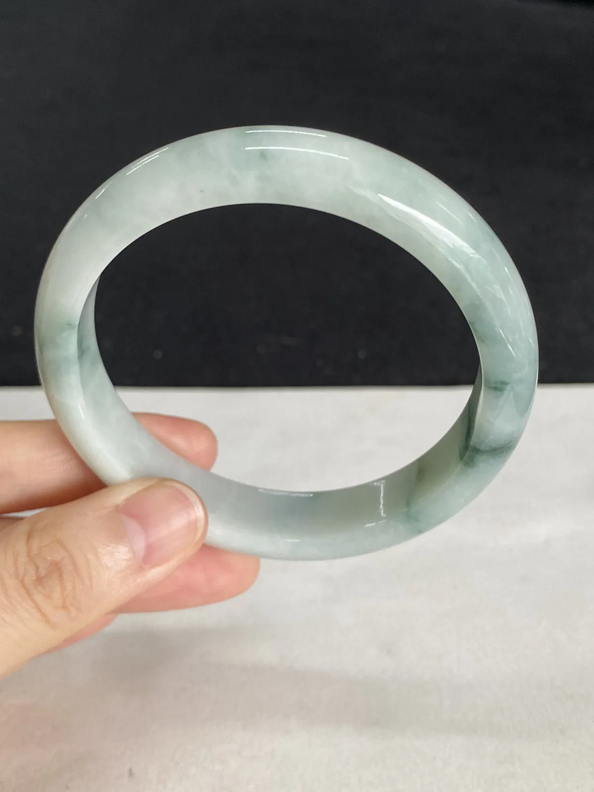 正圈56.4圈口，翡翠手镯