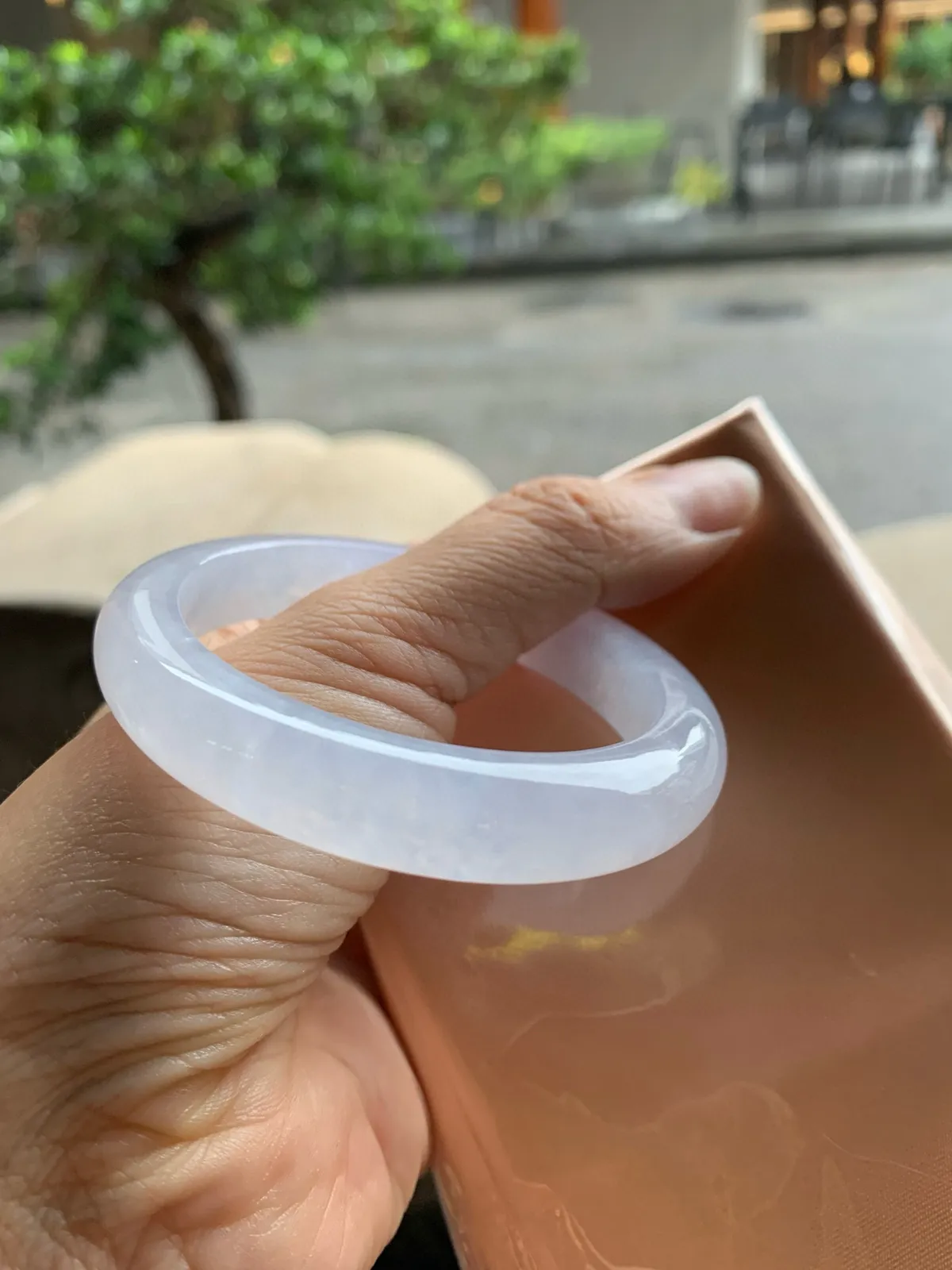 贵妃高冰紫罗兰 无瑕 尺寸:53.3/47.1 种水好