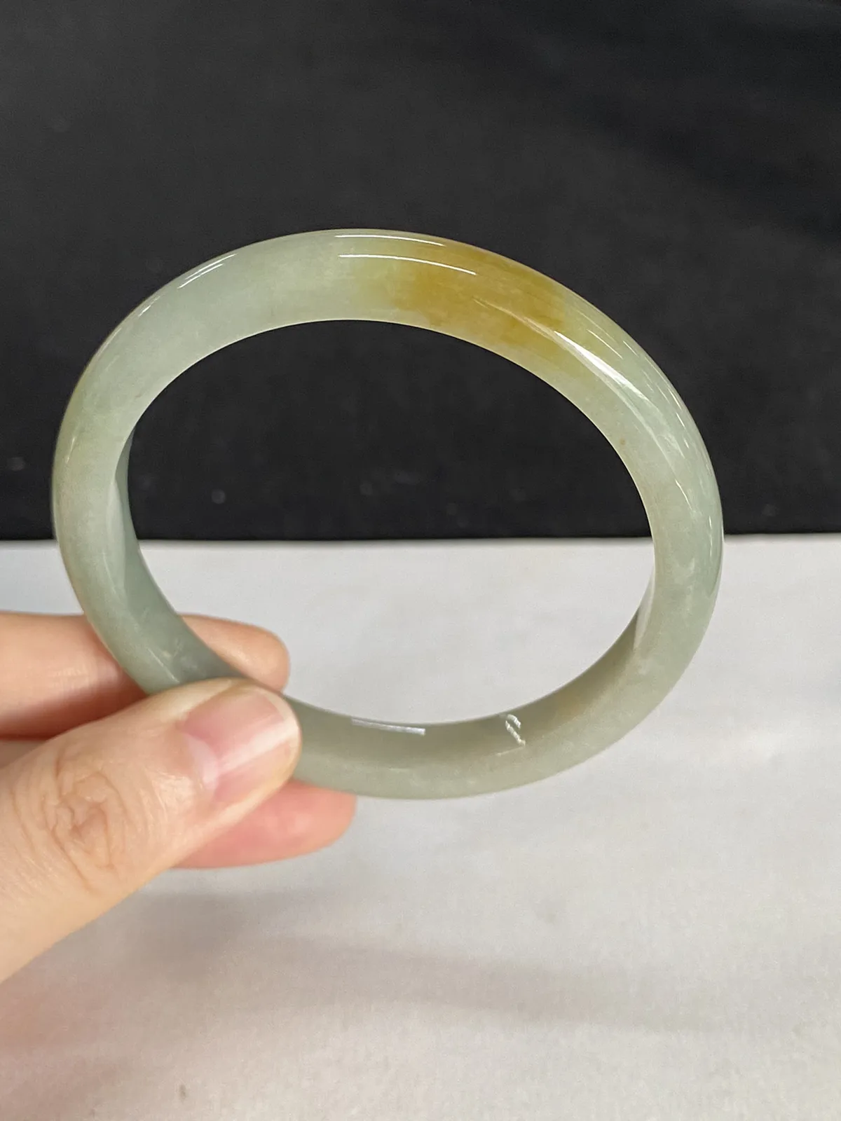 正圈54.8圈口，翡翠手镯