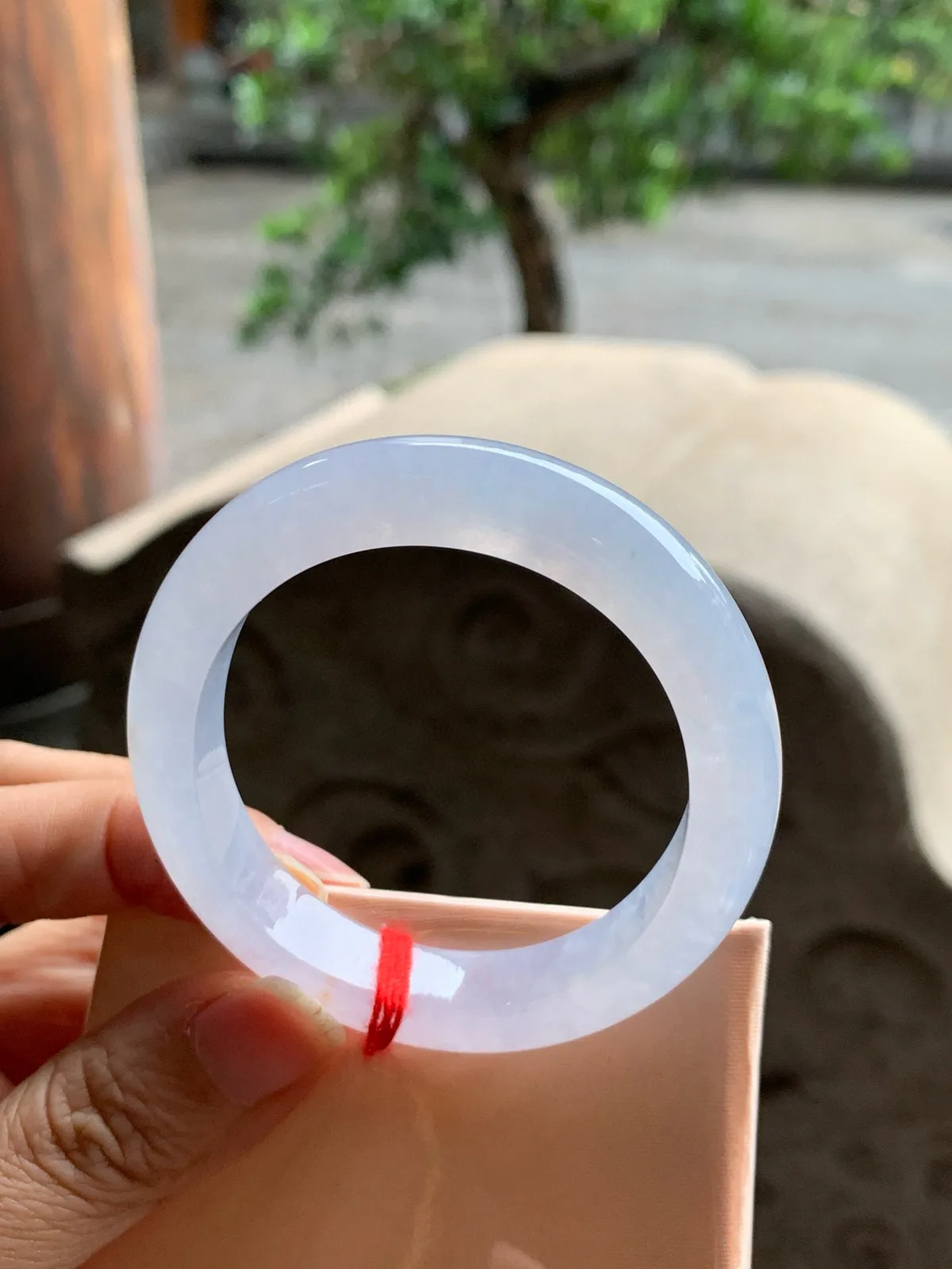 贵妃高冰紫罗兰 无瑕 尺寸:53.3/47.1 种水好