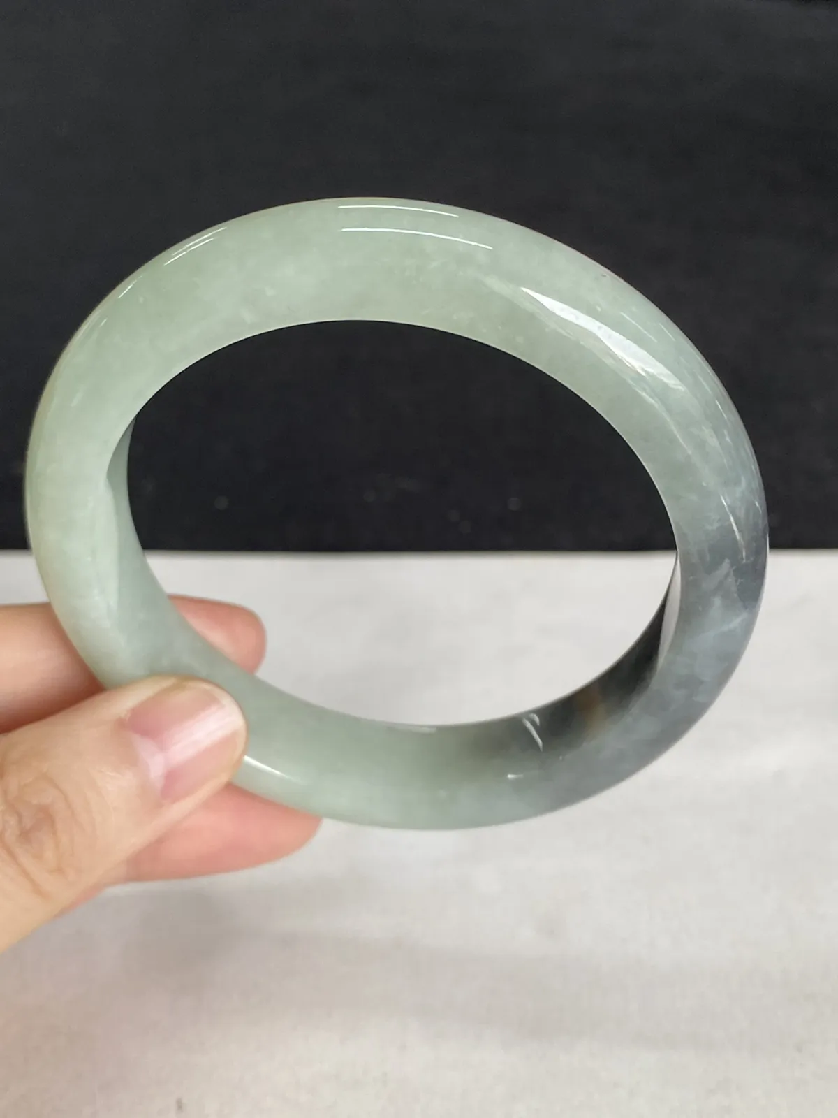 正圈57.8圈口，翡翠手镯