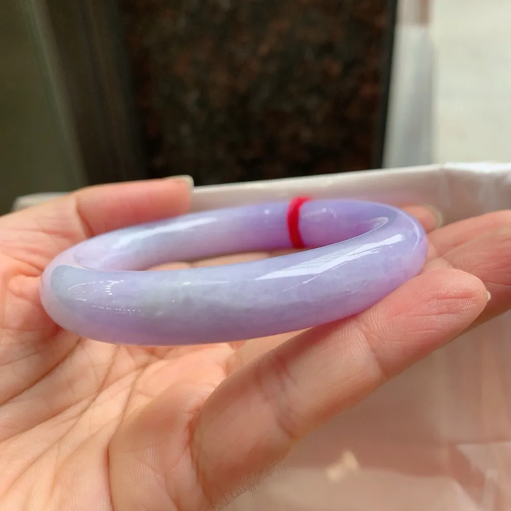 圆条一大节紫罗兰 微棉纹 尺寸:57.1/11.8/11.3 超美