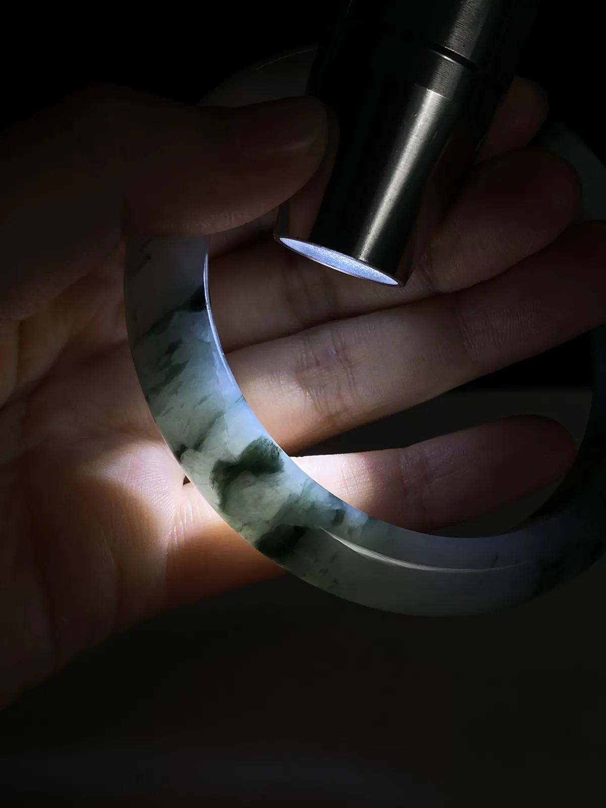 正圈61.5圈口，翡翠手镯