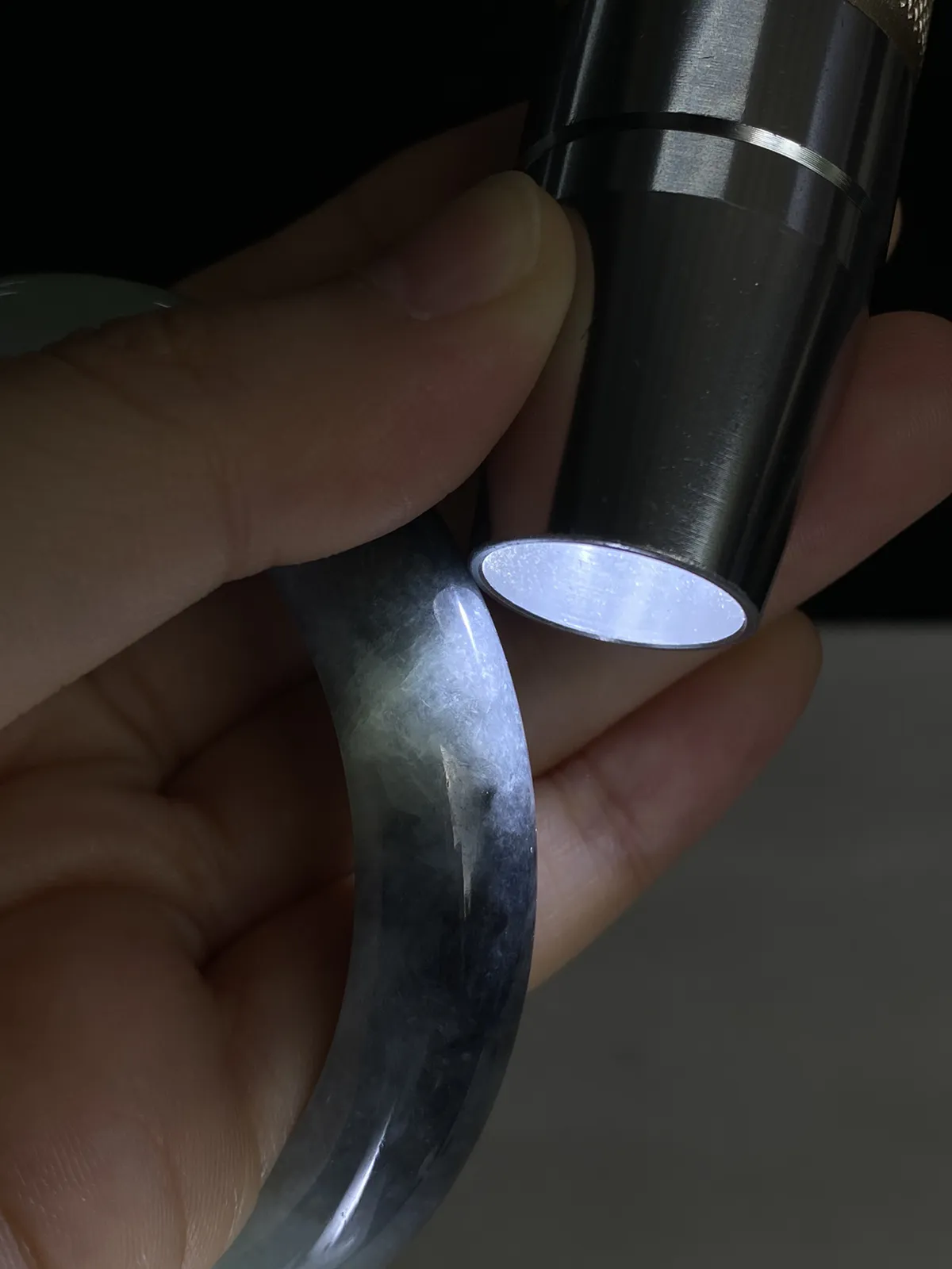 正圈57.8圈口，翡翠手镯