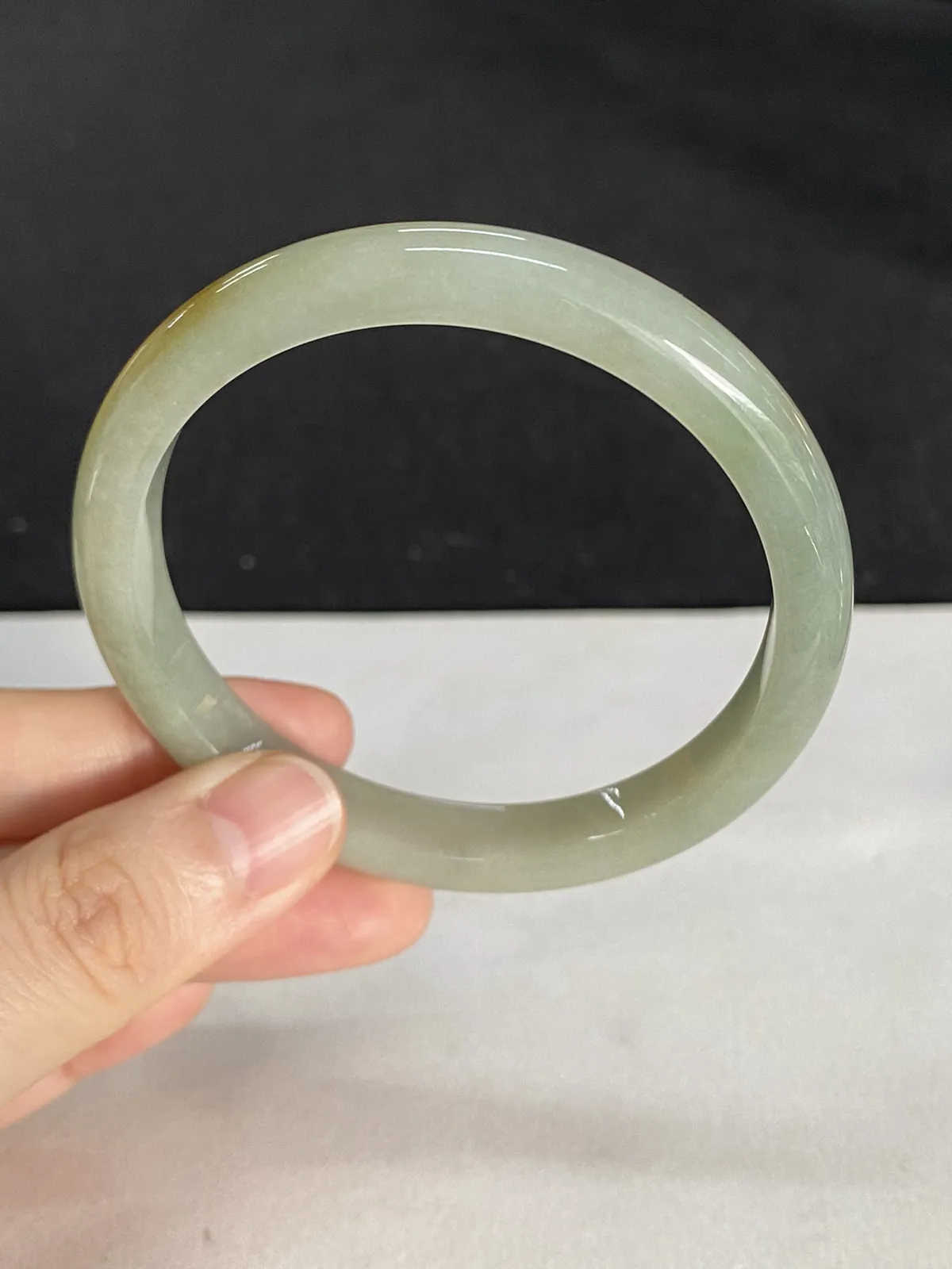 正圈54.8圈口，翡翠手镯
