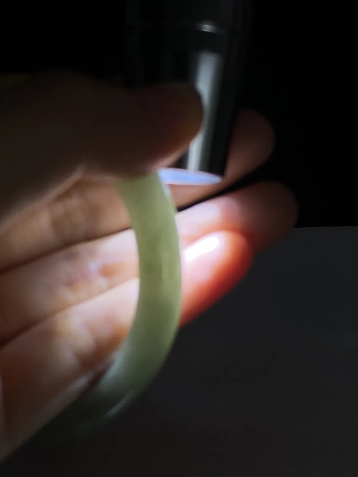 正圈54.8圈口，翡翠手镯