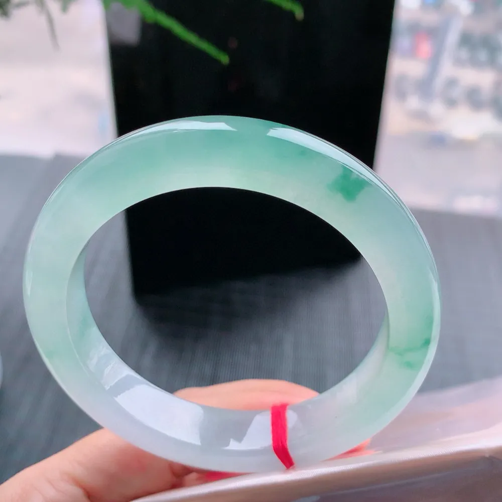 正圈冰玻飘花 无瑕 尺寸:58.1/12.6/9.6 胶感十足