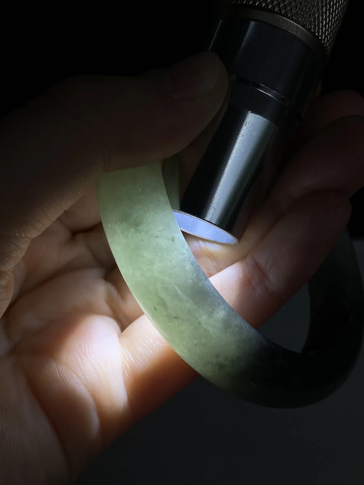 正圈57.8圈口，翡翠手镯