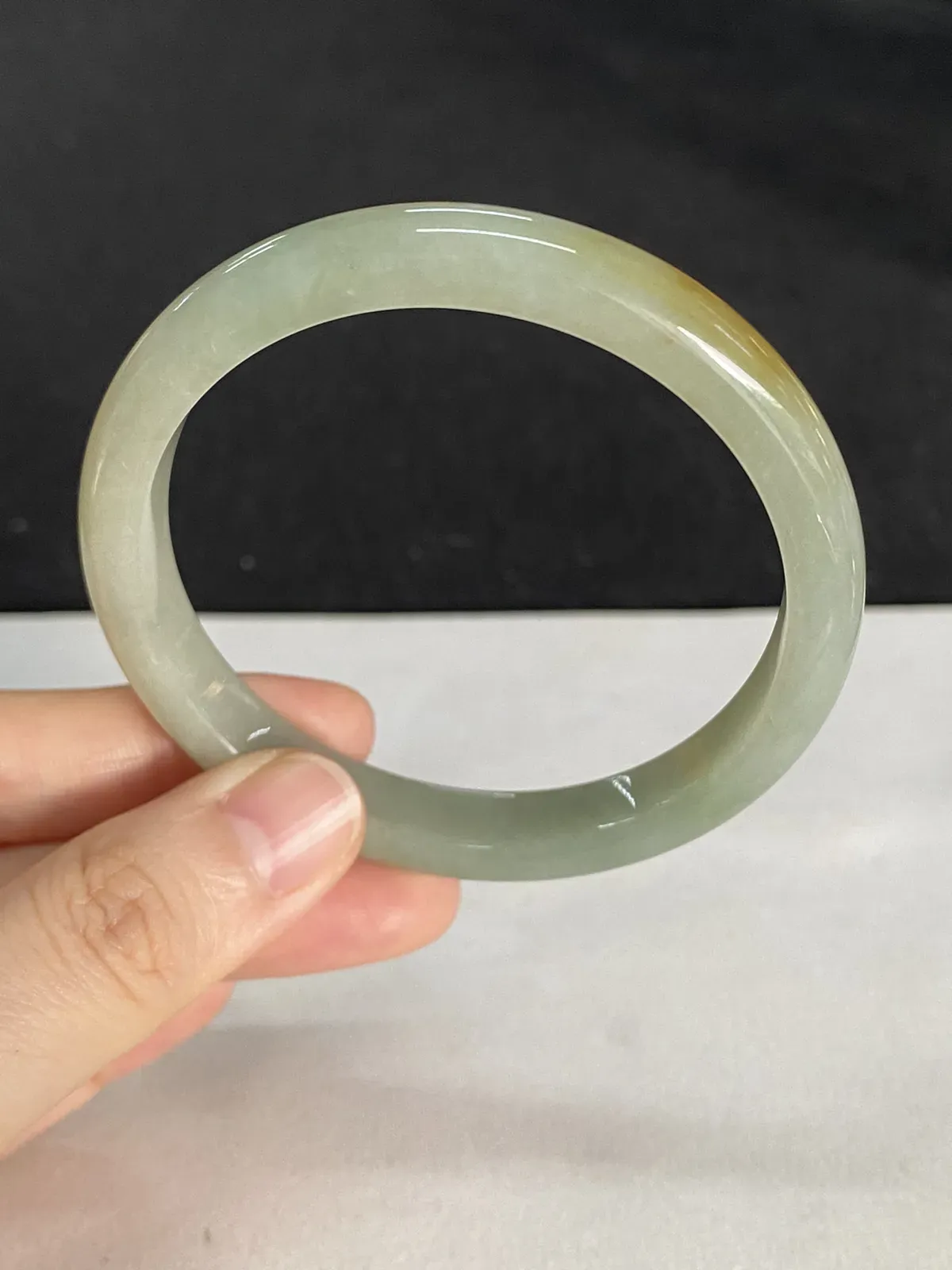 正圈54.8圈口，翡翠手镯