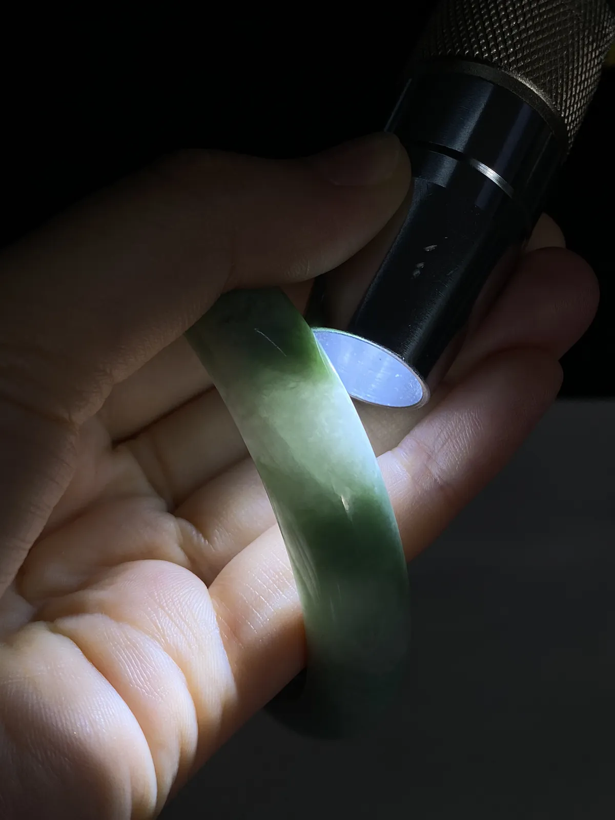 正圈56.5圈口，翡翠手镯