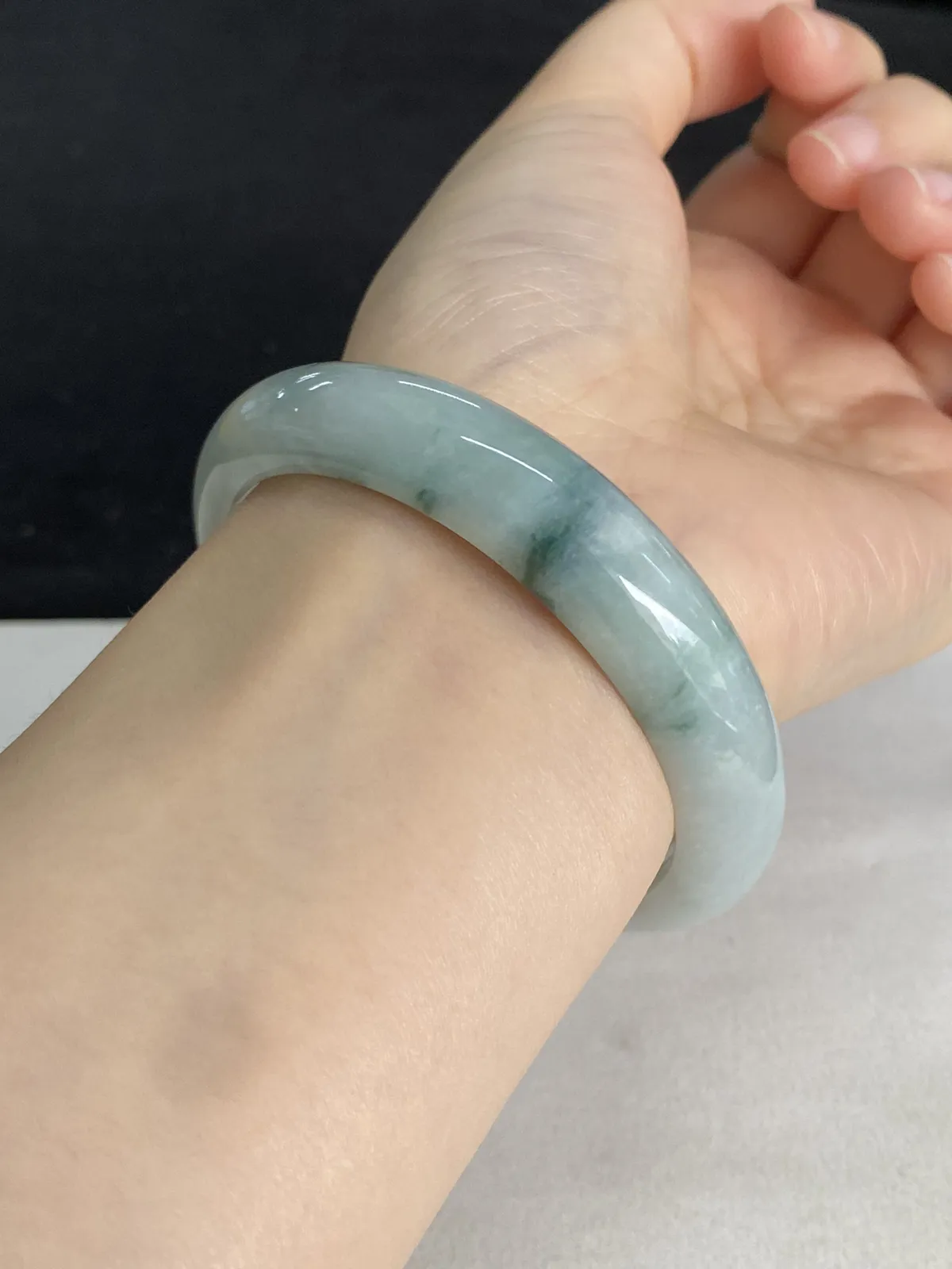 正圈56.4圈口，翡翠手镯