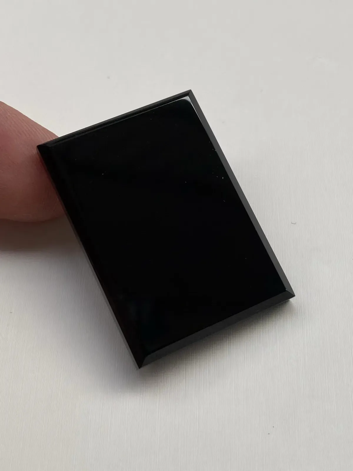 墨翠【平安无事牌】细腻干净，黑度极黑、性价比高，雕工精湛，打灯透绿‘