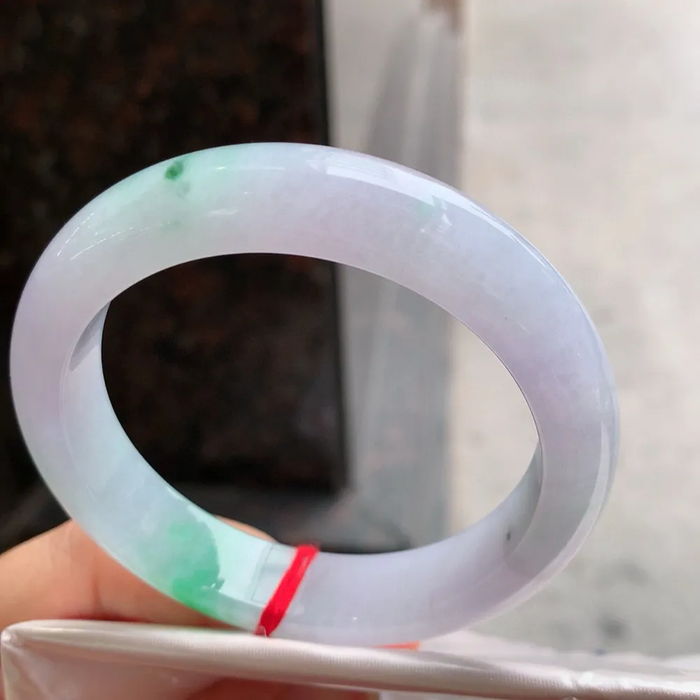 正圈冰糯春彩 一丝棉线 尺寸:57.3/13.1/8.3 色好