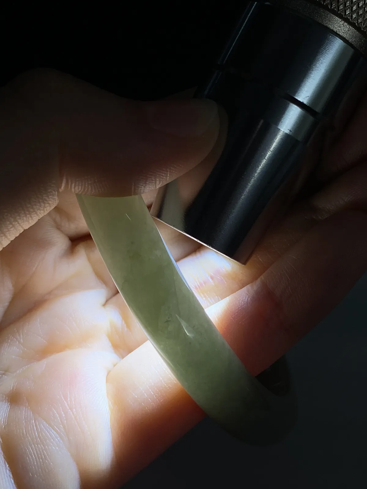 正圈54.8圈口，翡翠手镯