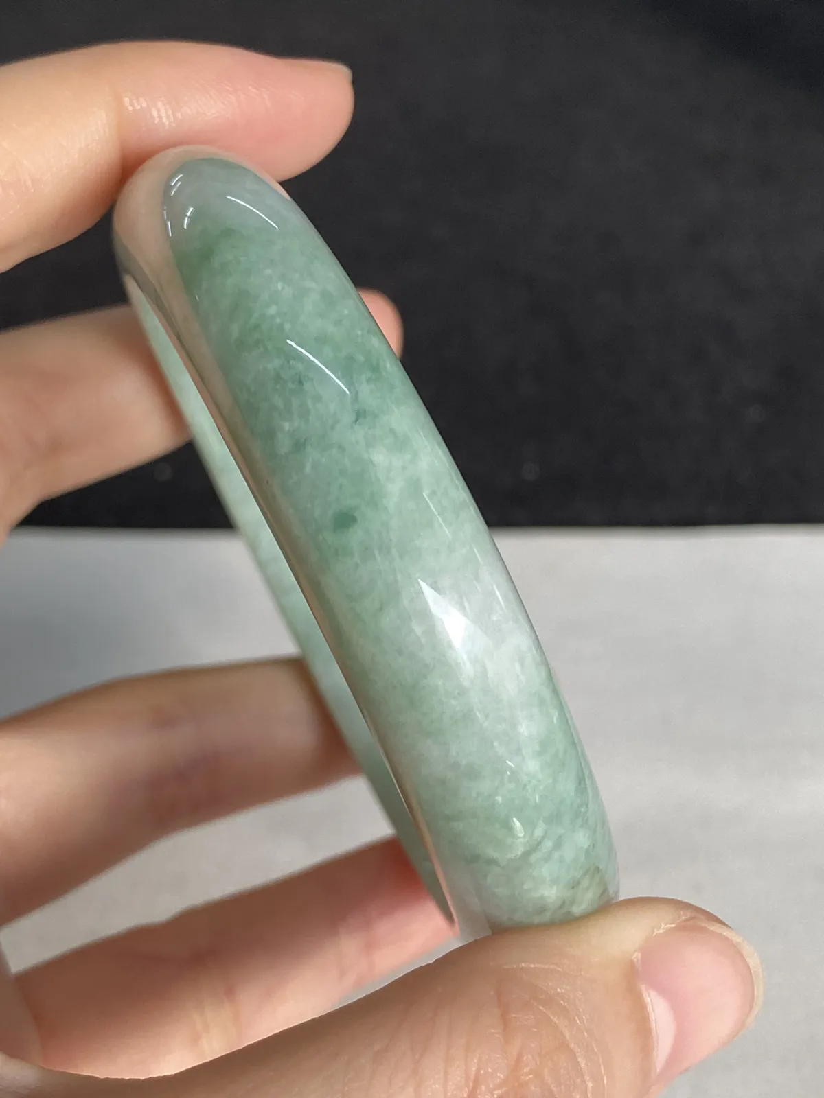 正圈56.5圈口，翡翠手镯