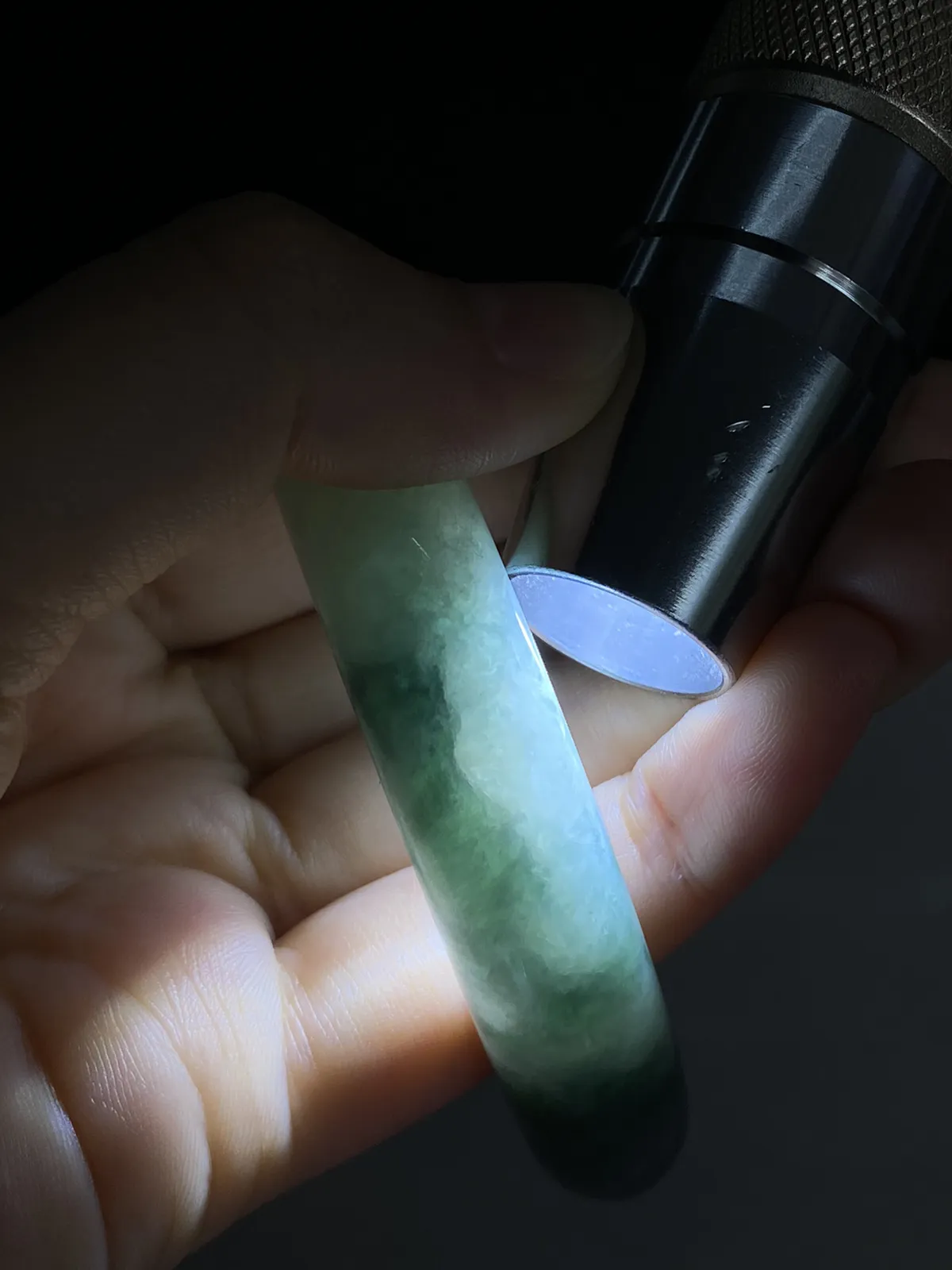 正圈56.7圈口，翡翠手镯