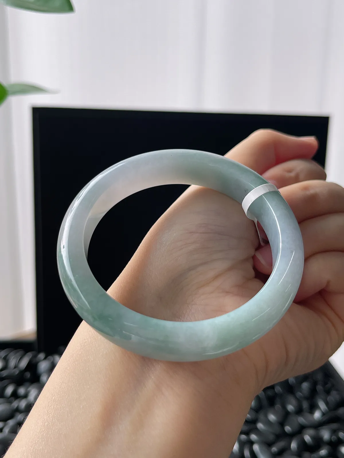 正圈55.3圈口，翡翠手镯