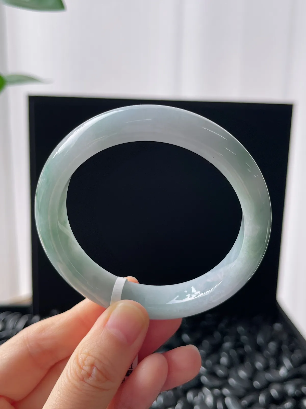 正圈55.3圈口，翡翠手镯