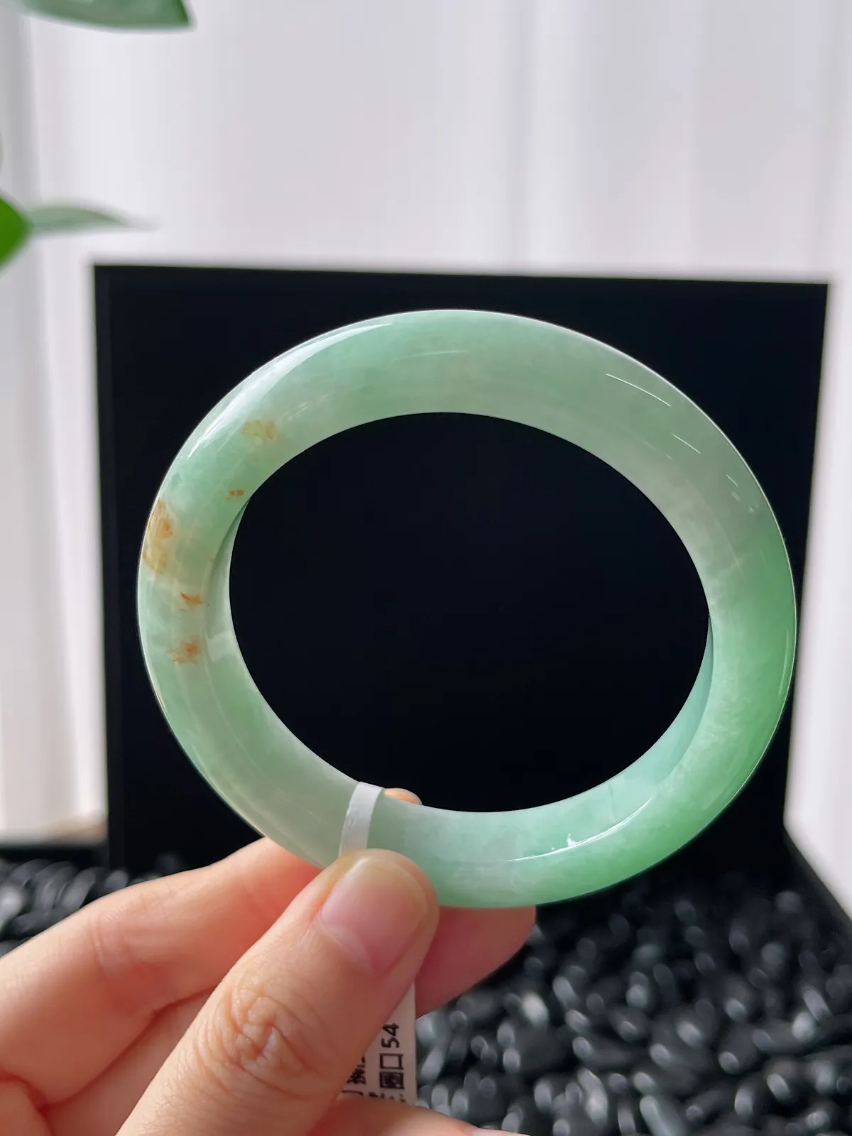 正圈54圈口，翡翠手镯