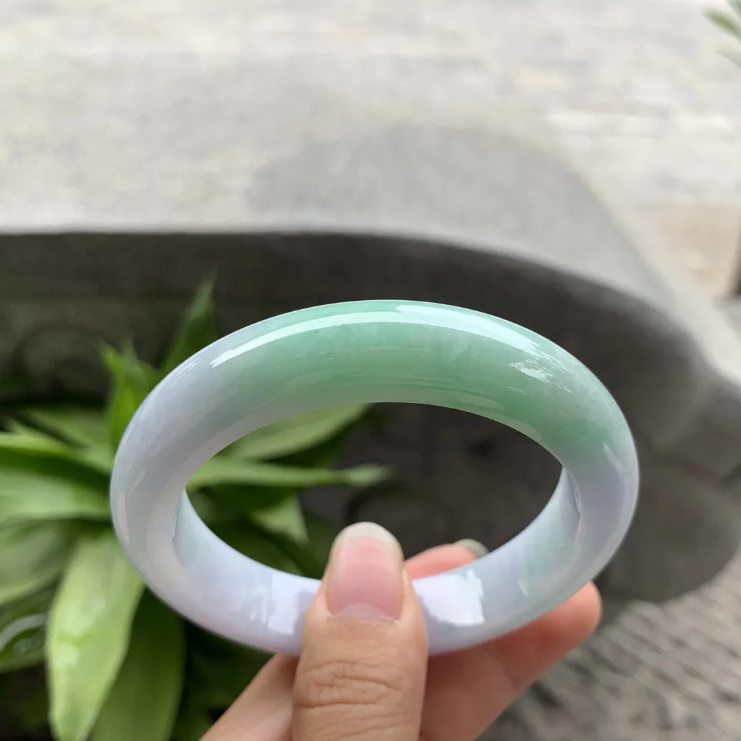 圈口56.7-12.5-9.1 【春彩正圈手镯】正圈56 57可戴