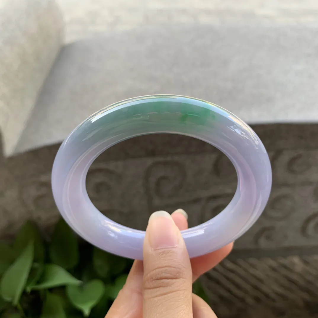 圈口55.5-11.9 【春彩圆条手镯】圆条55 56可戴