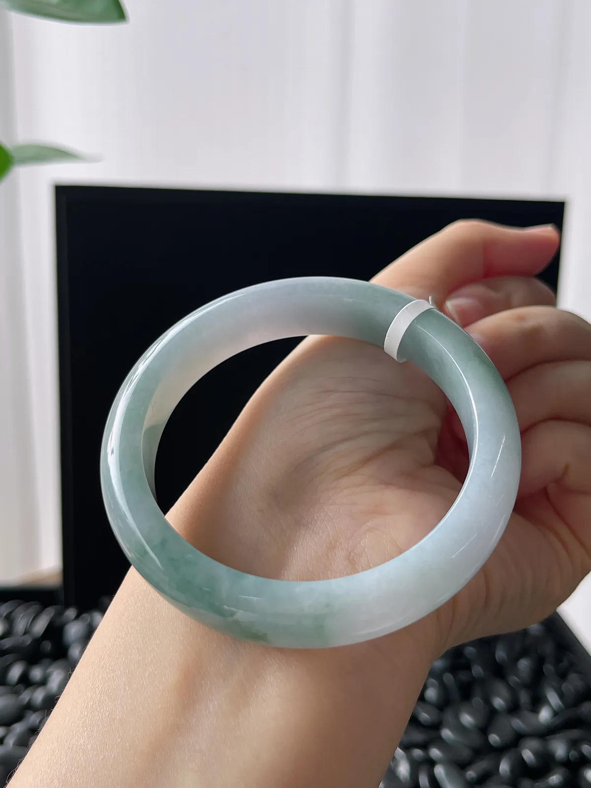 正圈55.3圈口，翡翠手镯