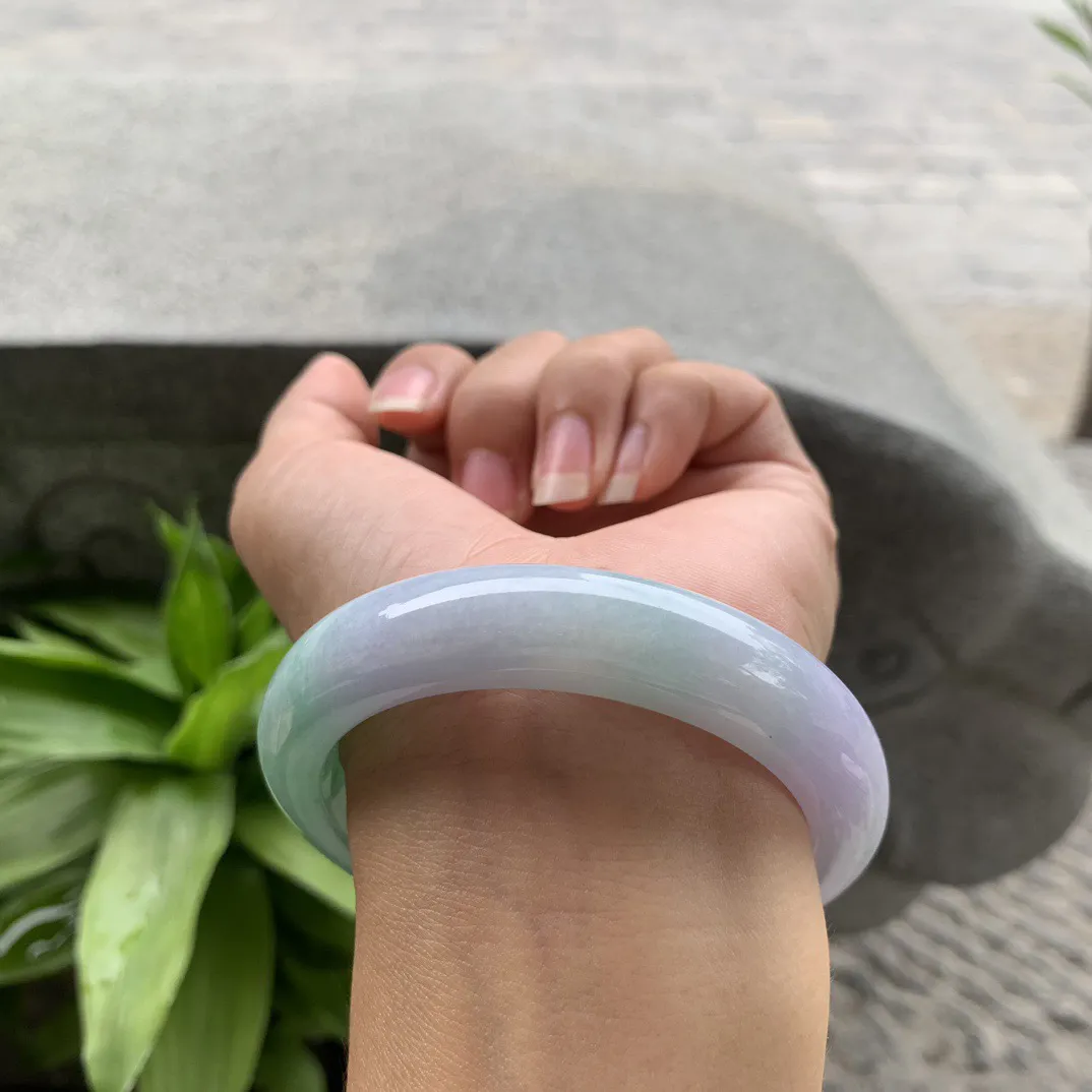 圈口56.7-12.5-9.1 【春彩正圈手镯】正圈56 57可戴