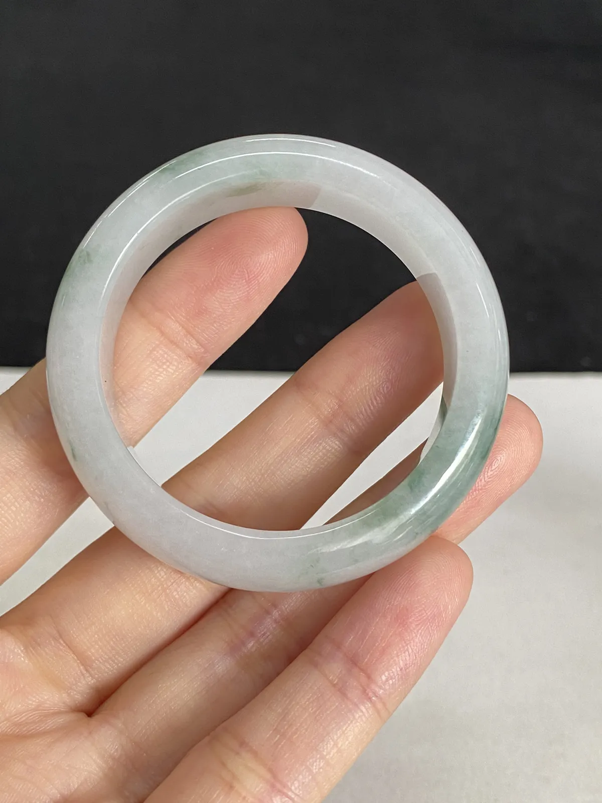 正圈40.2圈口，翡翠手镯