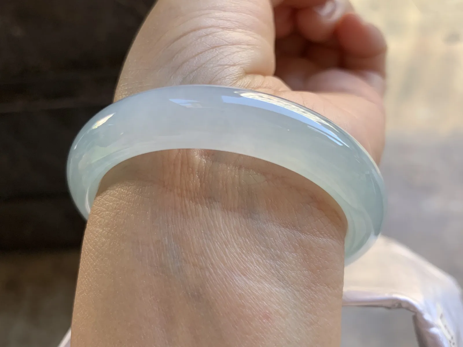 52-11.6-7.7mm
冰种晴底手镯 冰透莹润 清爽干净