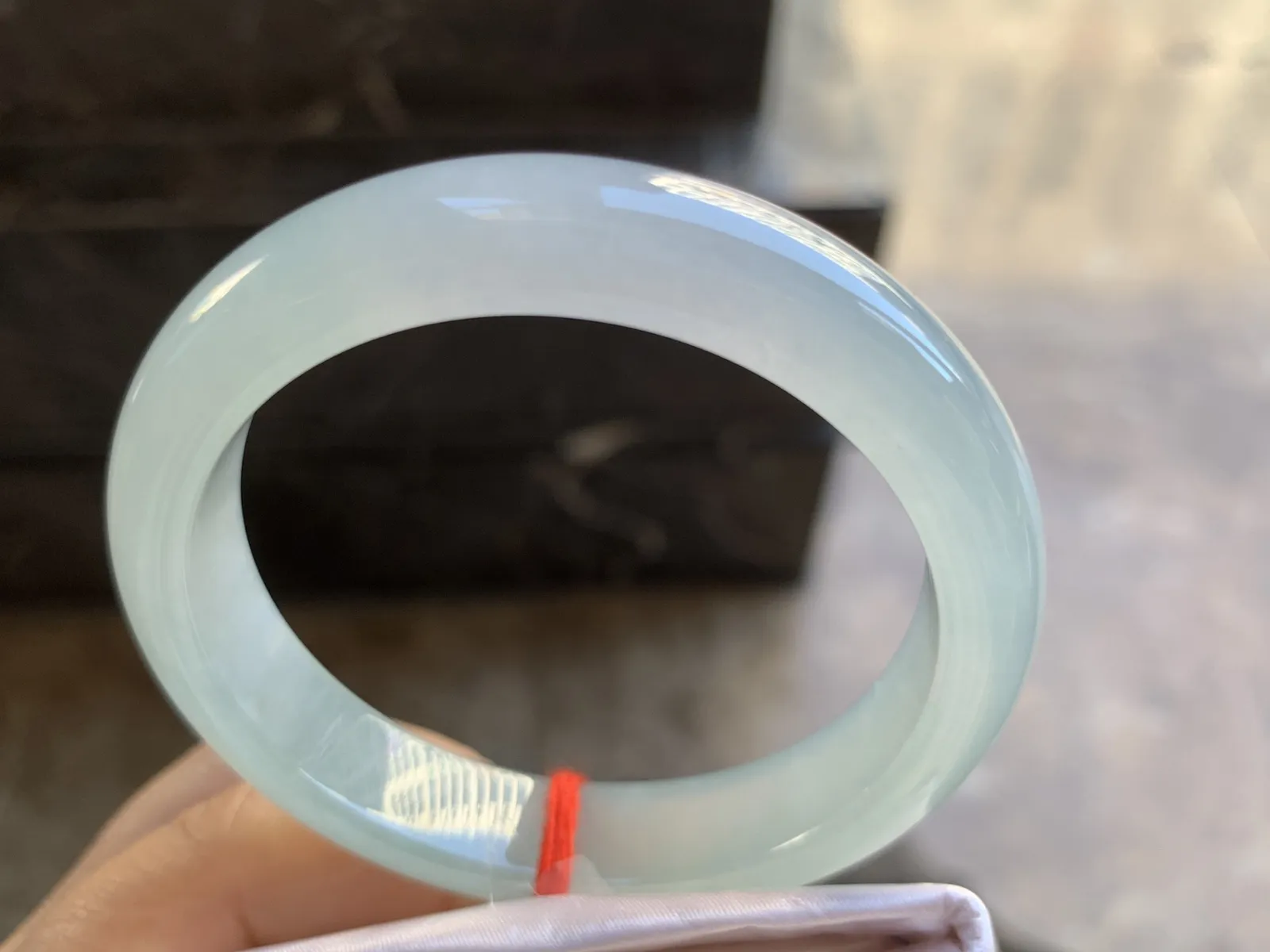 52-11.6-7.7mm
冰种晴底手镯 冰透莹润 清爽干净