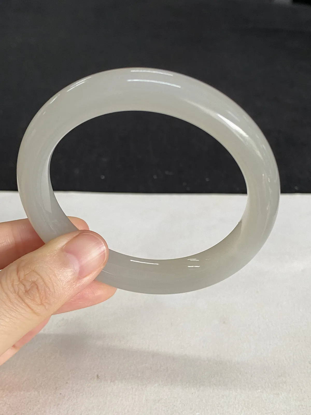 正圈54.4圈口，和田玉手镯