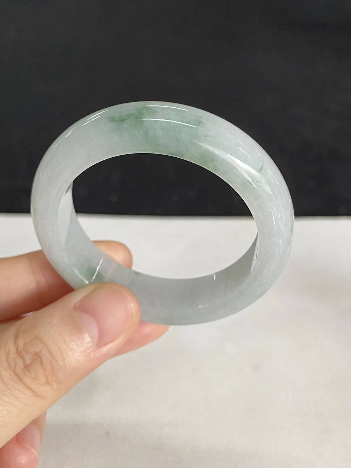 正圈40.2圈口，翡翠手镯