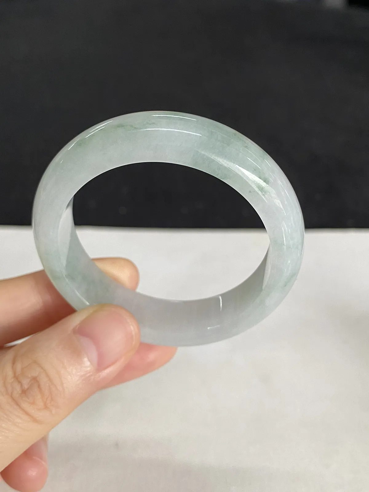 正圈42圈口，翡翠手镯