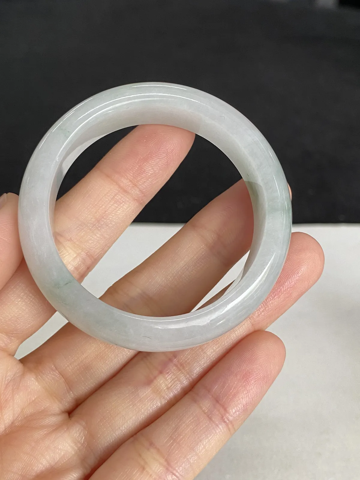 正圈42圈口，翡翠手镯