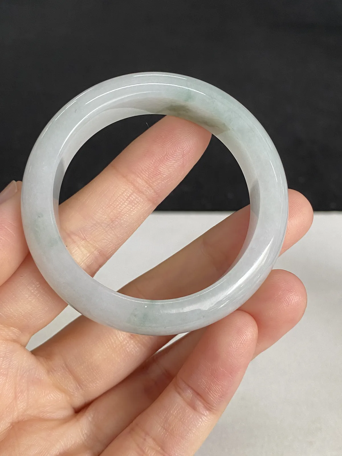 正圈40.2圈口，翡翠手镯