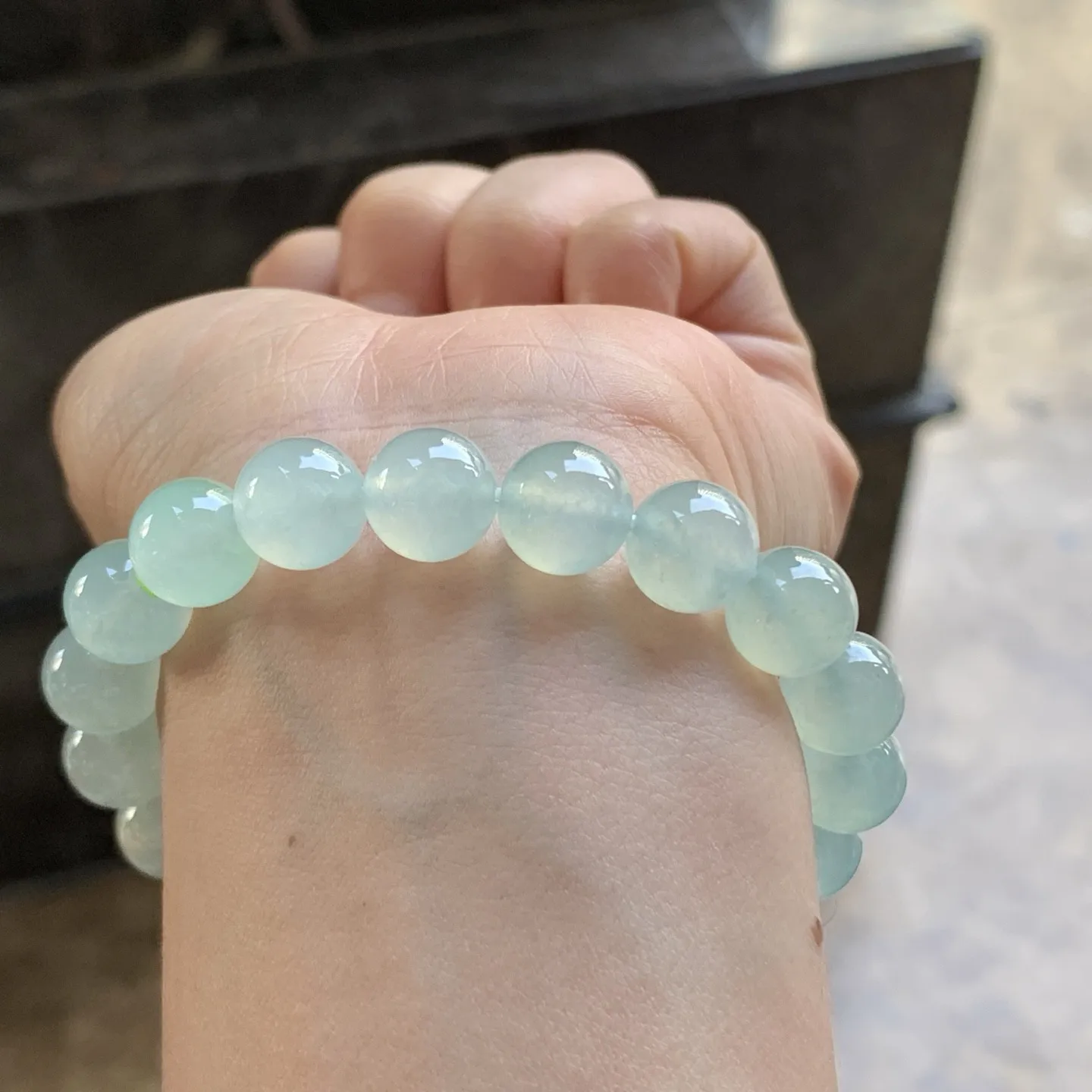 冰晴珠串^_^冰透清新 尺寸10