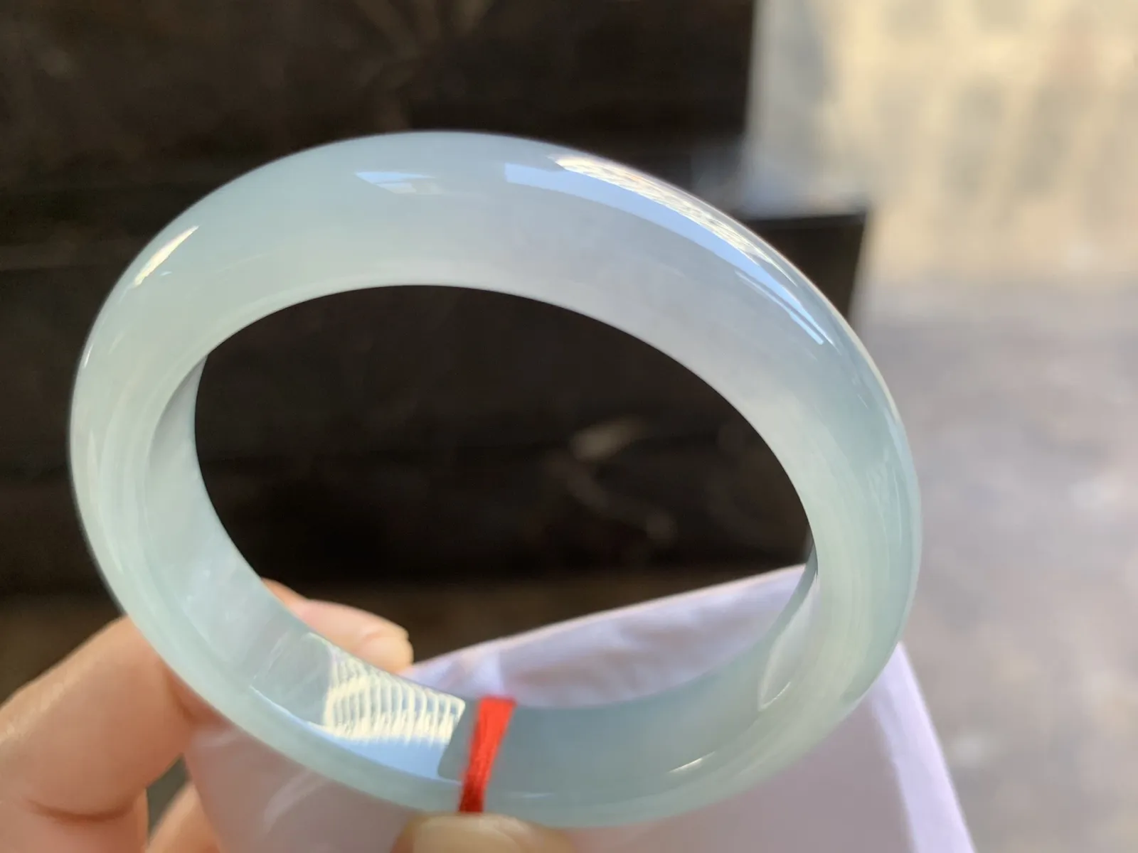 52-11.6-7.7mm
冰种晴底手镯 冰透莹润 清爽干净