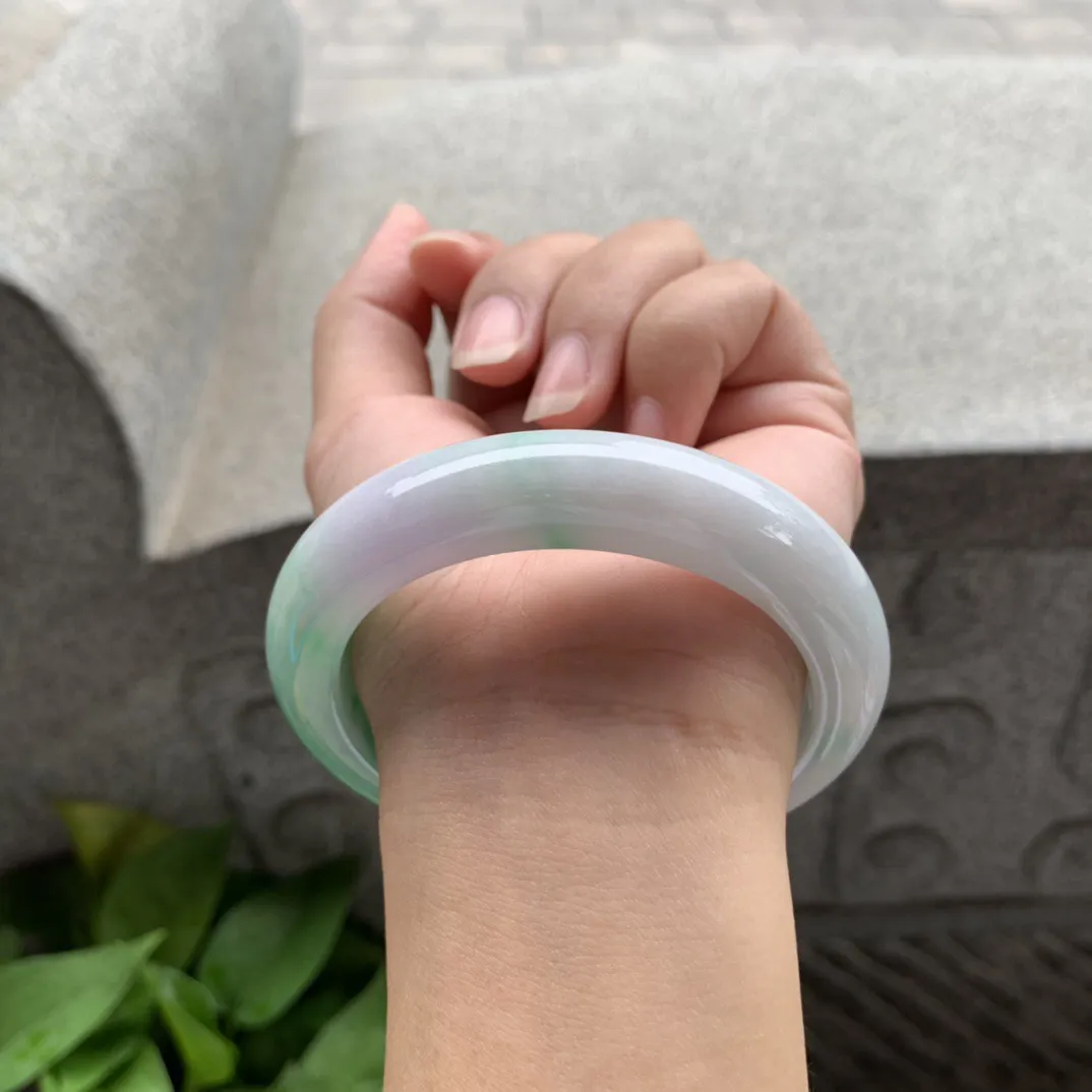 圈口 56.7-12.8-9.6【春彩正圈手镯】正圈56 57可戴