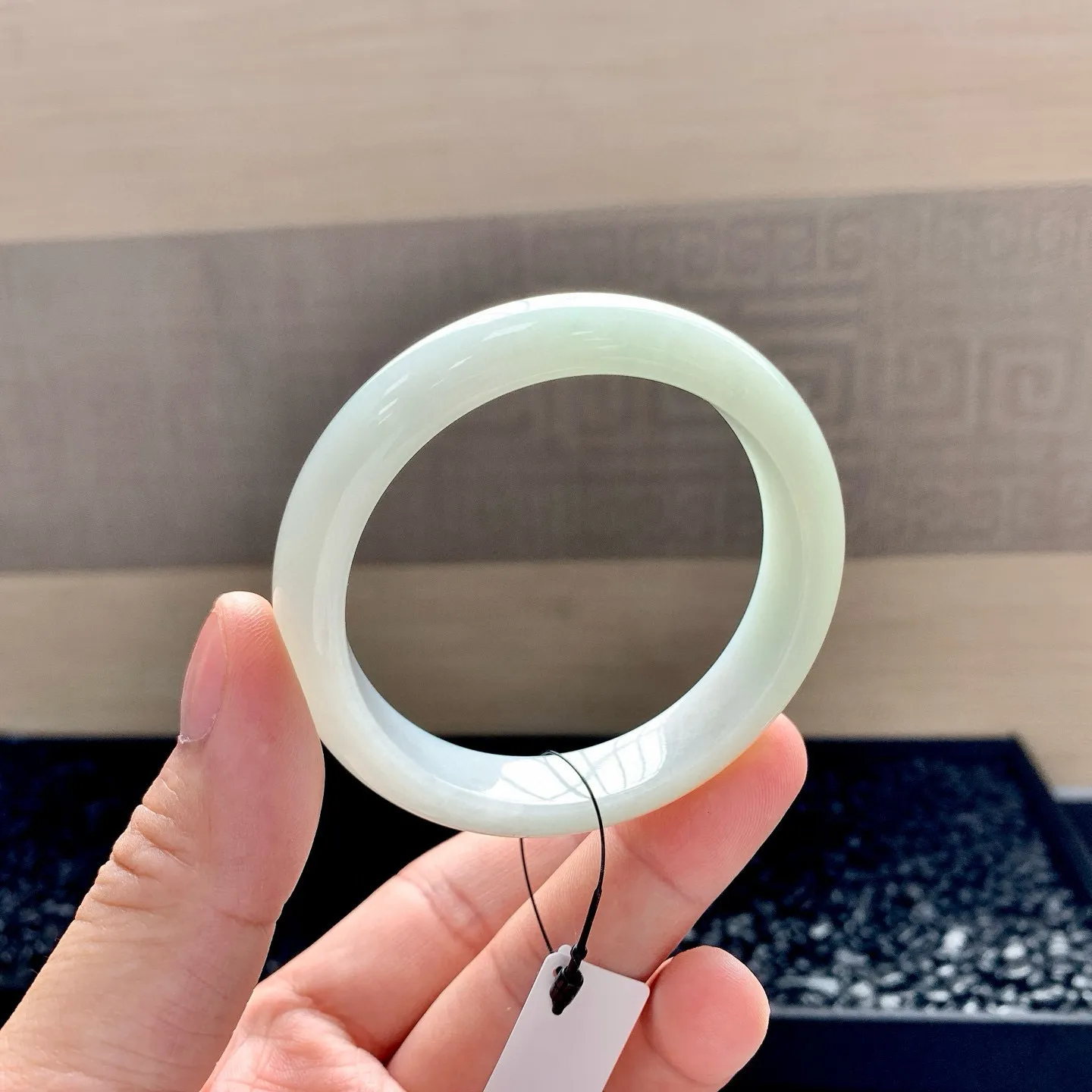 晴底手镯，尺寸：54-12.5-7.8