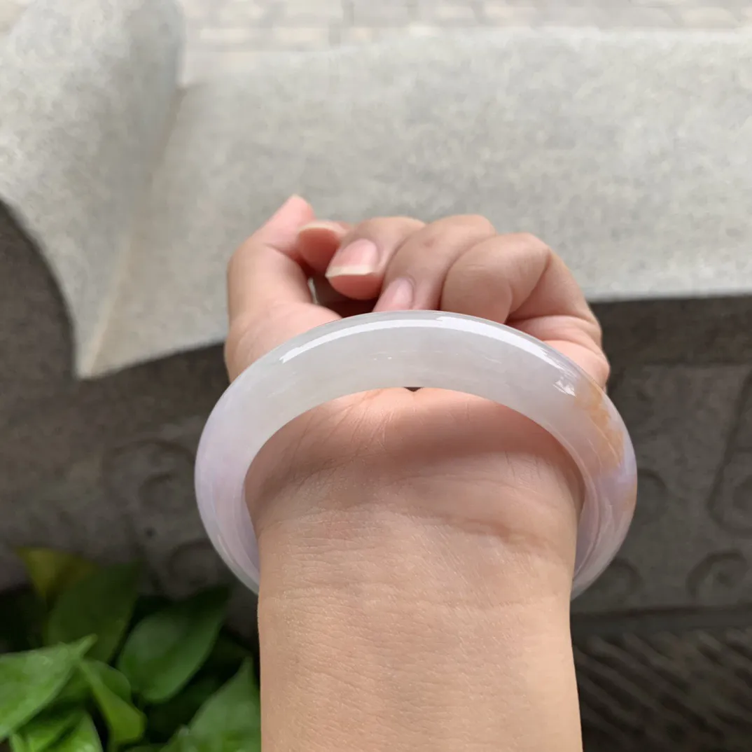 大圈口 58-13.4-8.7【冰双彩正圈手镯】正圈58 59可戴