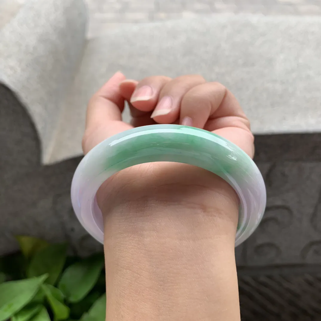 圈口 56.7-12.8-9.6【春彩正圈手镯】正圈56 57可戴