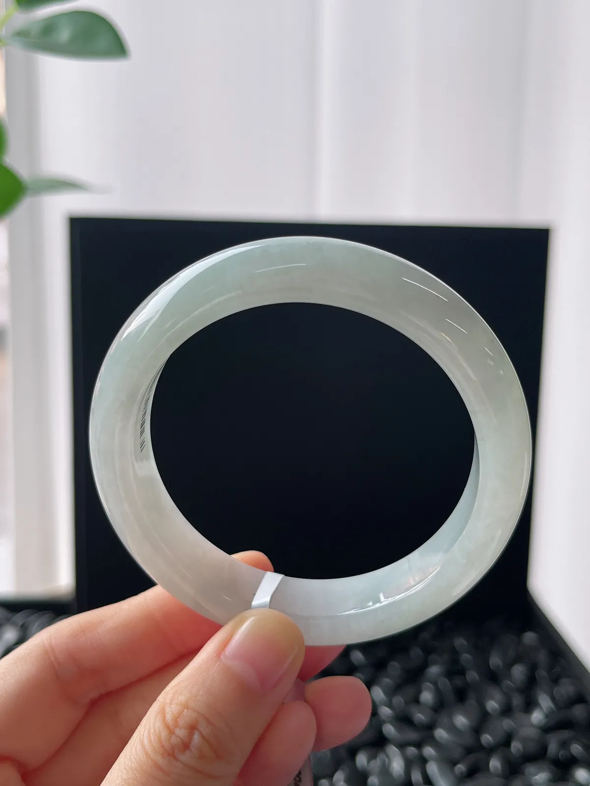 正圈55.5圈口，翡翠手镯