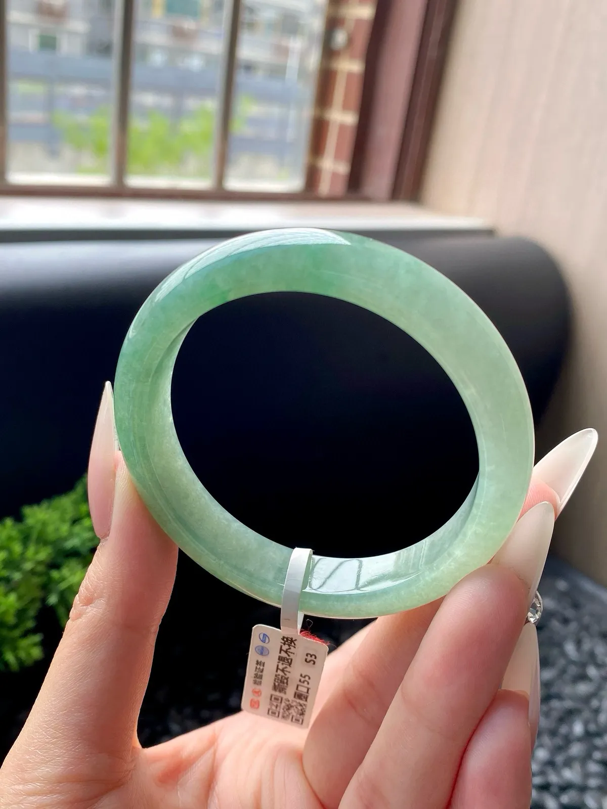 #翠友专拍#冰晴绿湖水绿正圈
⭕️55-11.8-7.6