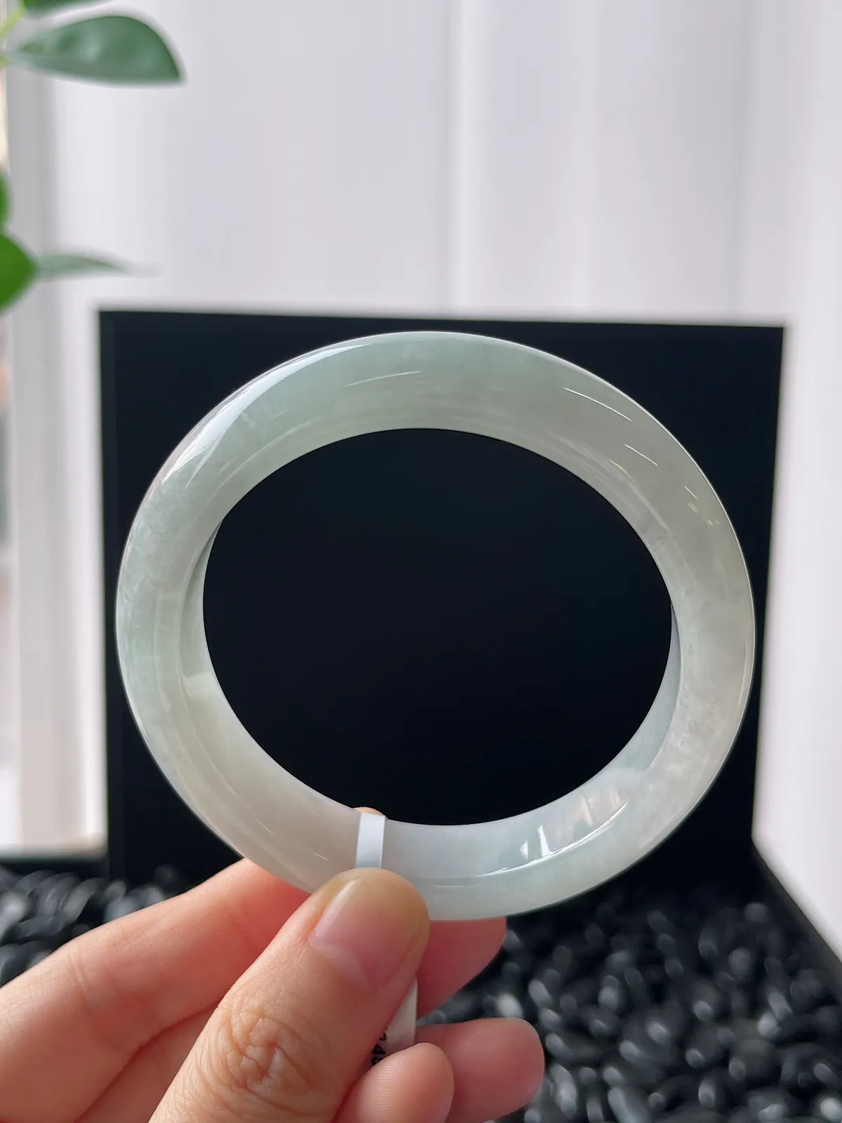 正圈55.5圈口，翡翠手镯