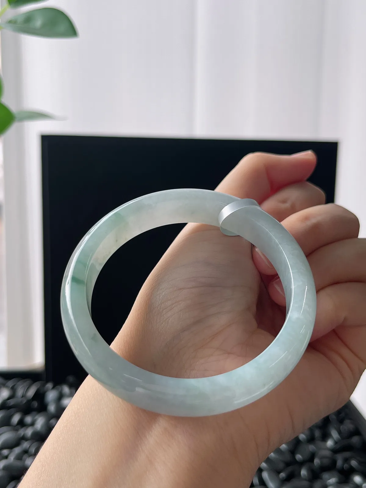 正圈56圈口，翡翠手镯