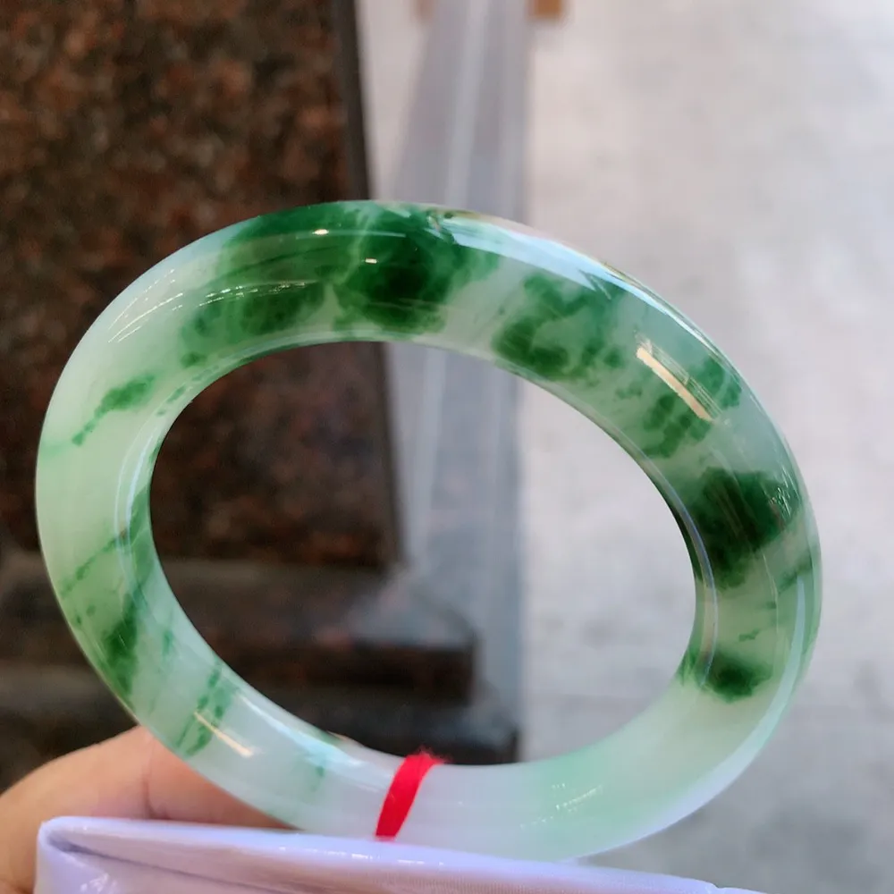 圆条冰飘花 有纹 尺寸:57.1/11.5 花美