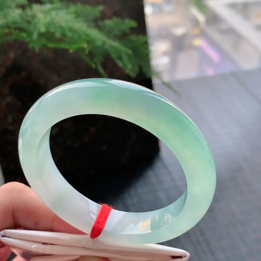 正圈高冰绿 无瑕 尺寸:55.1/12.9/9 种色俱佳