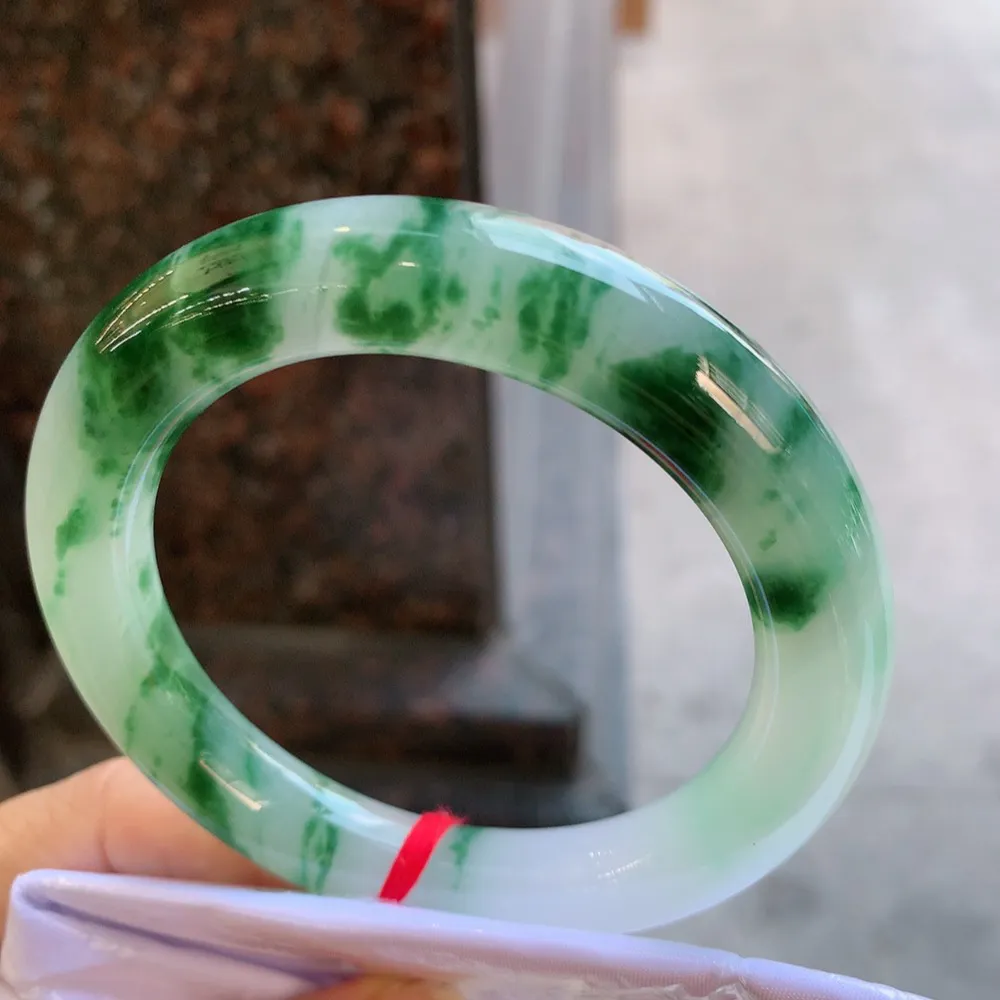 圆条冰飘花 有纹 尺寸:57.1/11.5 花美