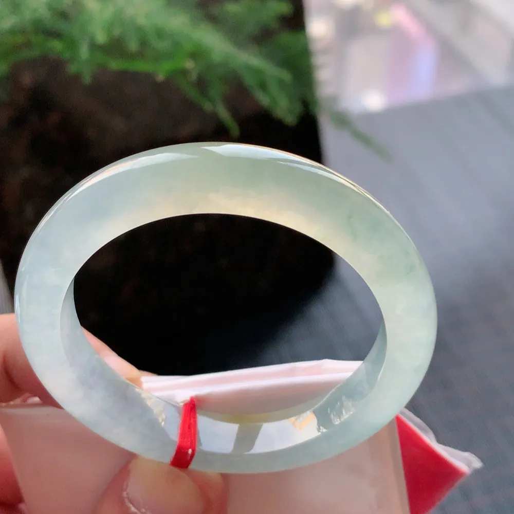 正圈冰玻黄翡 无瑕 尺寸:50.1/10/8.2 种色俱佳